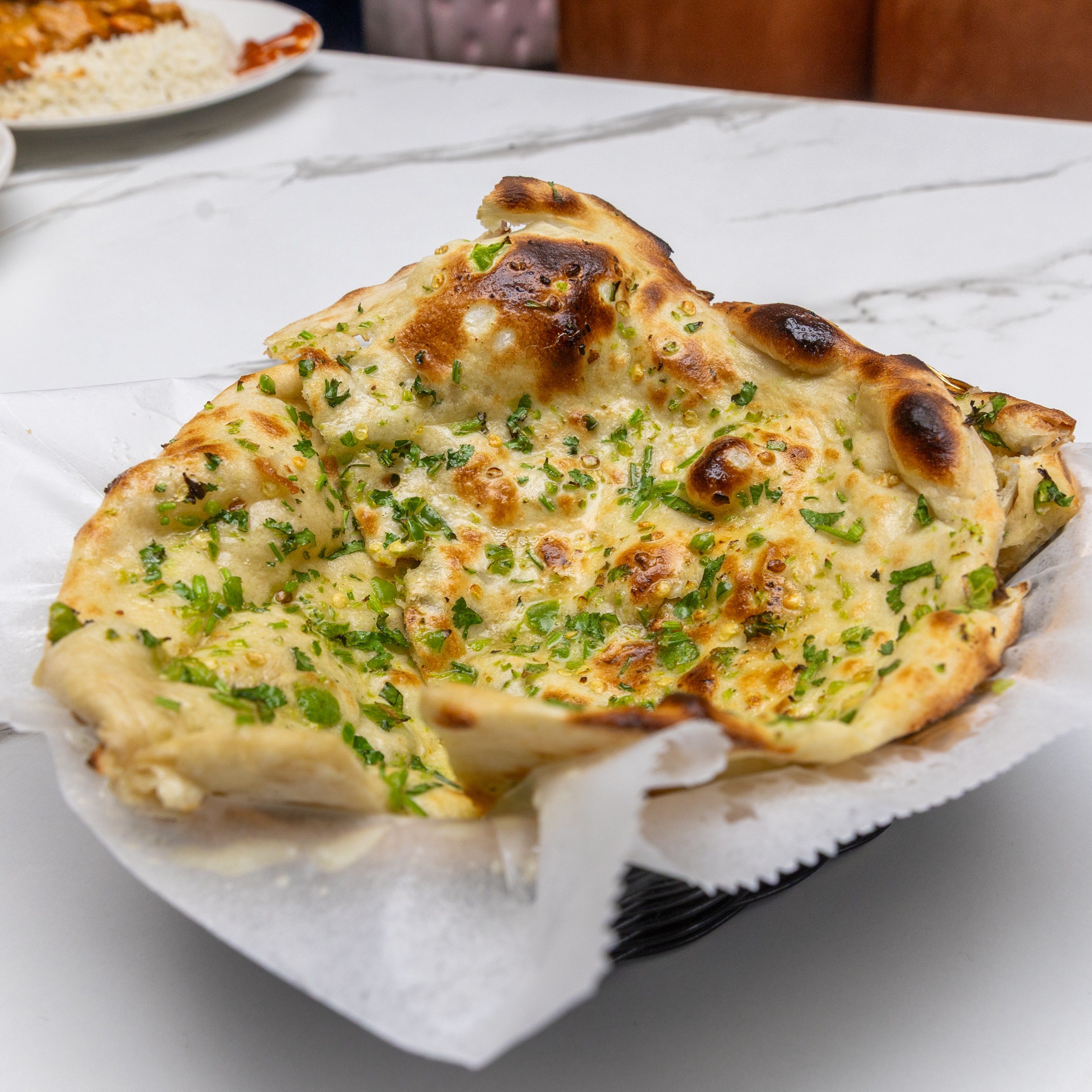 Garlic Naan.